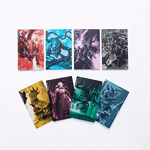 DnD - Bestiary Mini Notebooks (8 stk)